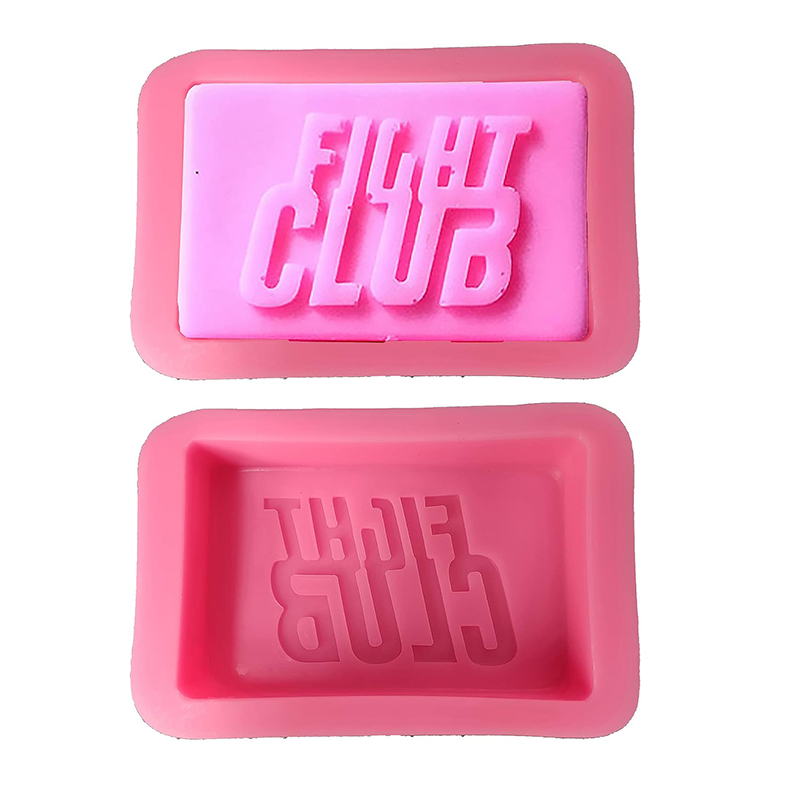 Soap Making In Fight Club - Dövüş Kulübü Sabun silikon kalıp Dikdörtgen