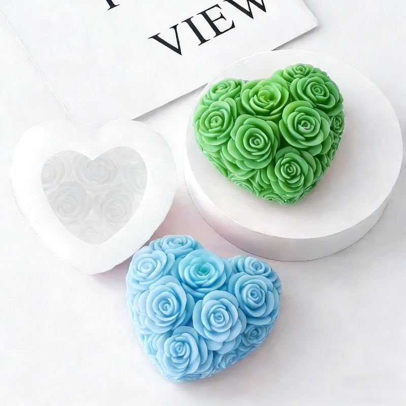 Soap Making Raw Material - DIY Aşk Gül Çiçekleri Sevgililer Günü