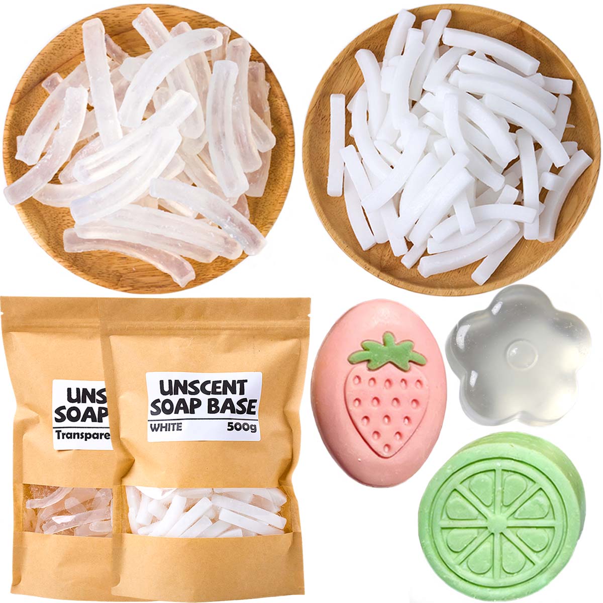 Soap Making Raw Material - 500g Gliserin Sabun Bazı DIY El