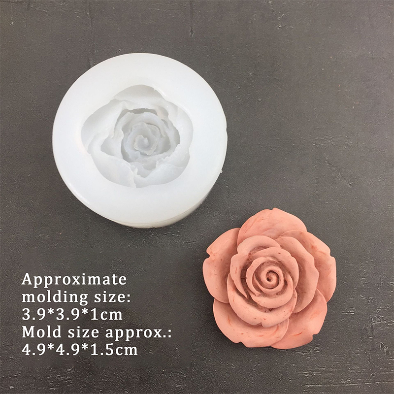 3D gül çiçek şekli yaprak sili - Melt Pour Soap Base incelemesi ve fiyatı