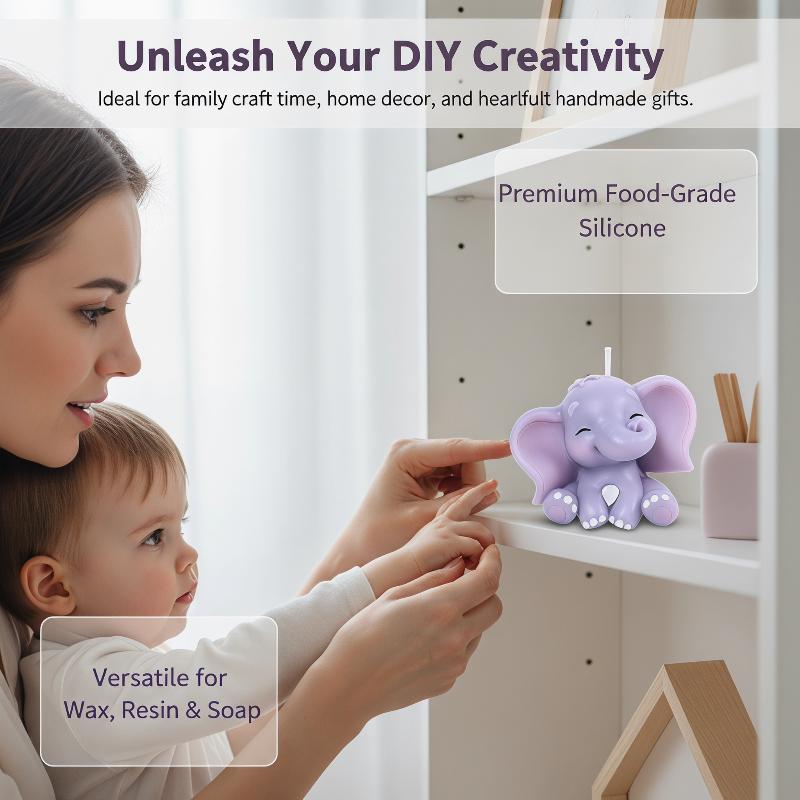 Sevimli 3D Fil Silikon Mum Kal - Melt Pour Soap Base incelemesi ve fiyatı