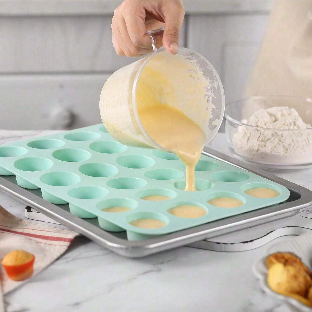 24 delikli kek kalıbı silikon  - Soap Making Jug incelemesi ve fiyatı