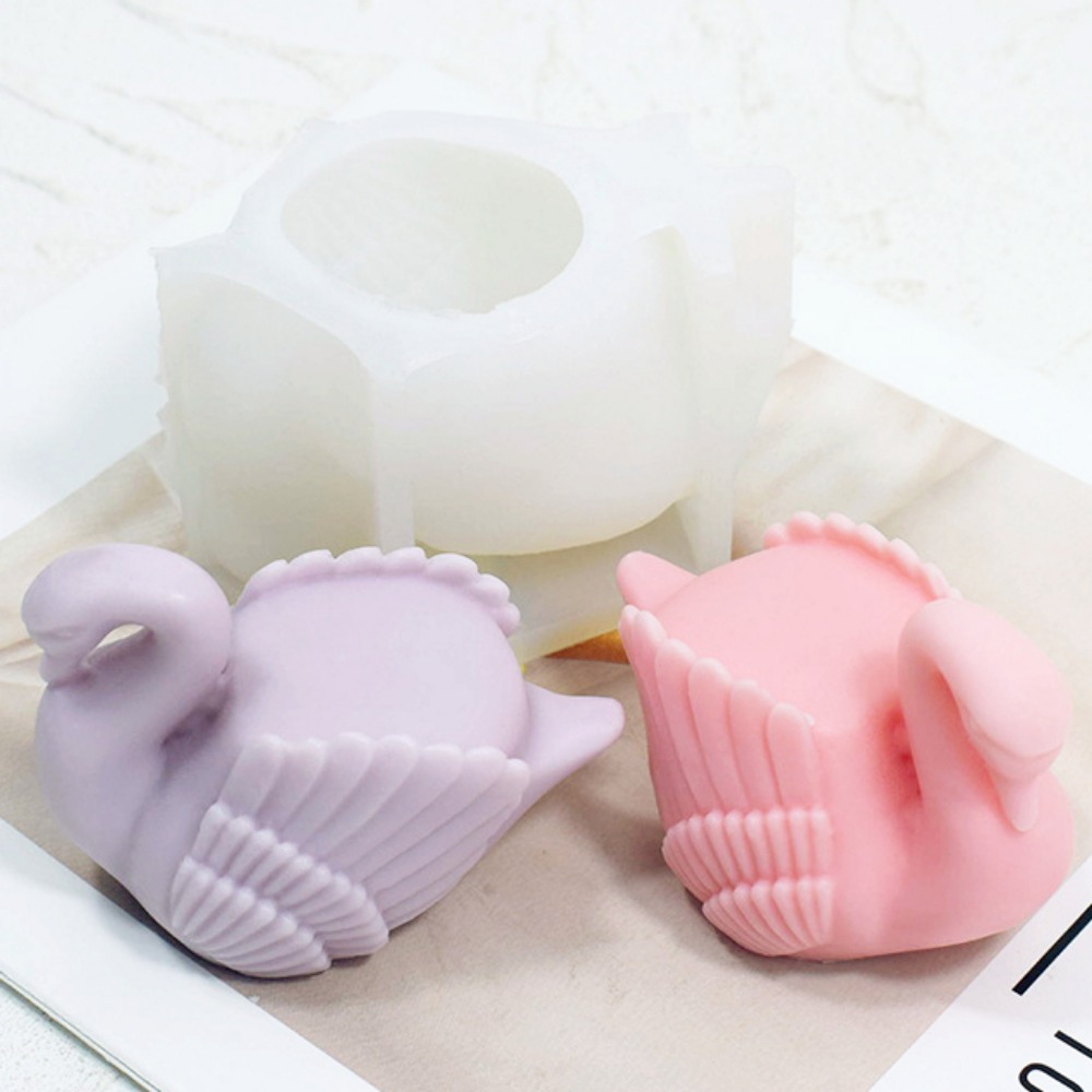 Beyaz kuğu silikon mum kalıp k - Soap Making Art incelemesi ve fiyatı