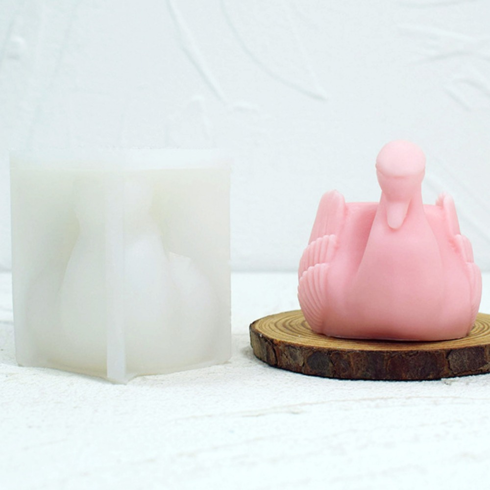 Beyaz kuğu silikon mum kalıp k - Soap Making Art incelemesi ve fiyatı