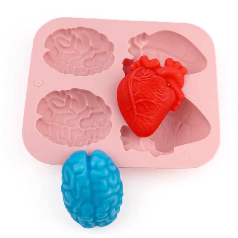 İnsan Beyni ve Kalp Silikon Ka - Melt Pour Soap Base incelemesi ve fiyatı