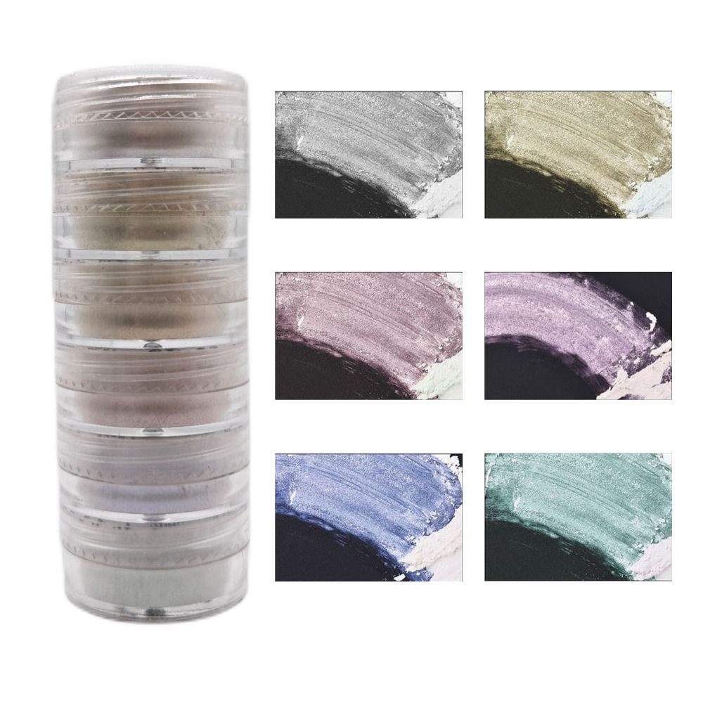 6 renk/Set Glitter Mika Tozu Y - Soap Making Art incelemesi ve fiyatı
