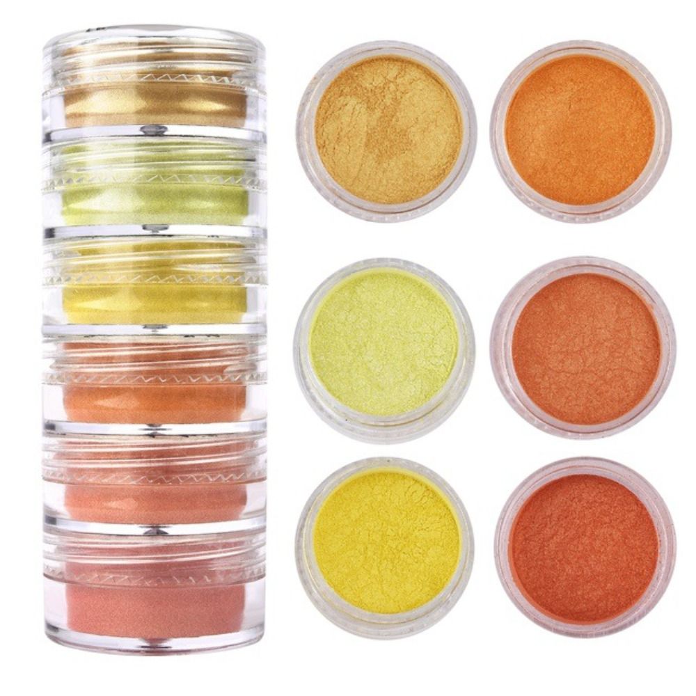 6 renk/Set Glitter Mika Tozu Y - Soap Making Art incelemesi ve fiyatı
