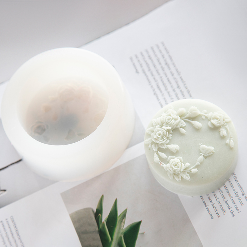 Yuvarlak Şekil Gül Çiçek El Ya - Melt Pour Soap Base incelemesi ve fiyatı