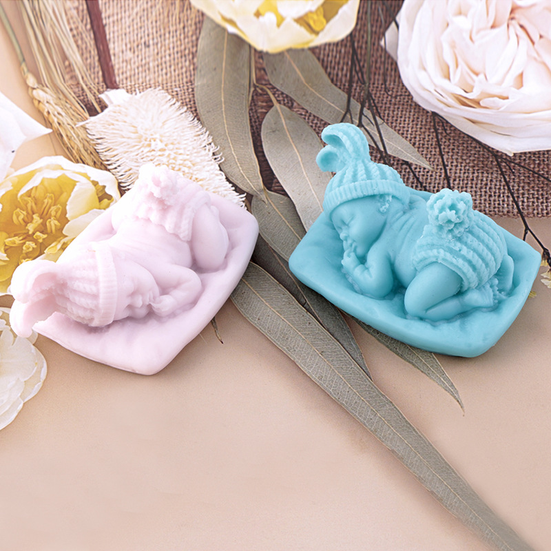 Uyuyan Bebek Mum Silikon Kalıp - Melt Pour Soap Base incelemesi ve fiyatı