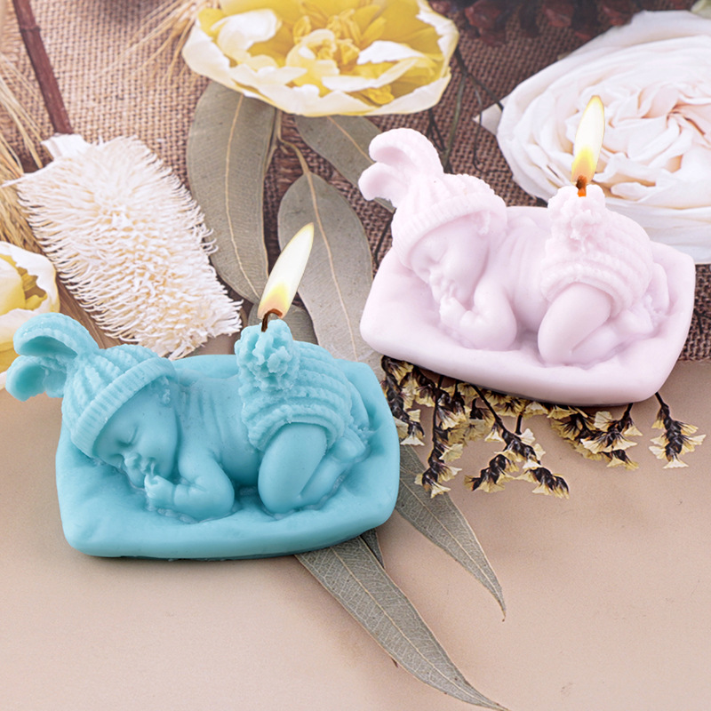 Uyuyan Bebek Mum Silikon Kalıp - Melt Pour Soap Base incelemesi ve fiyatı