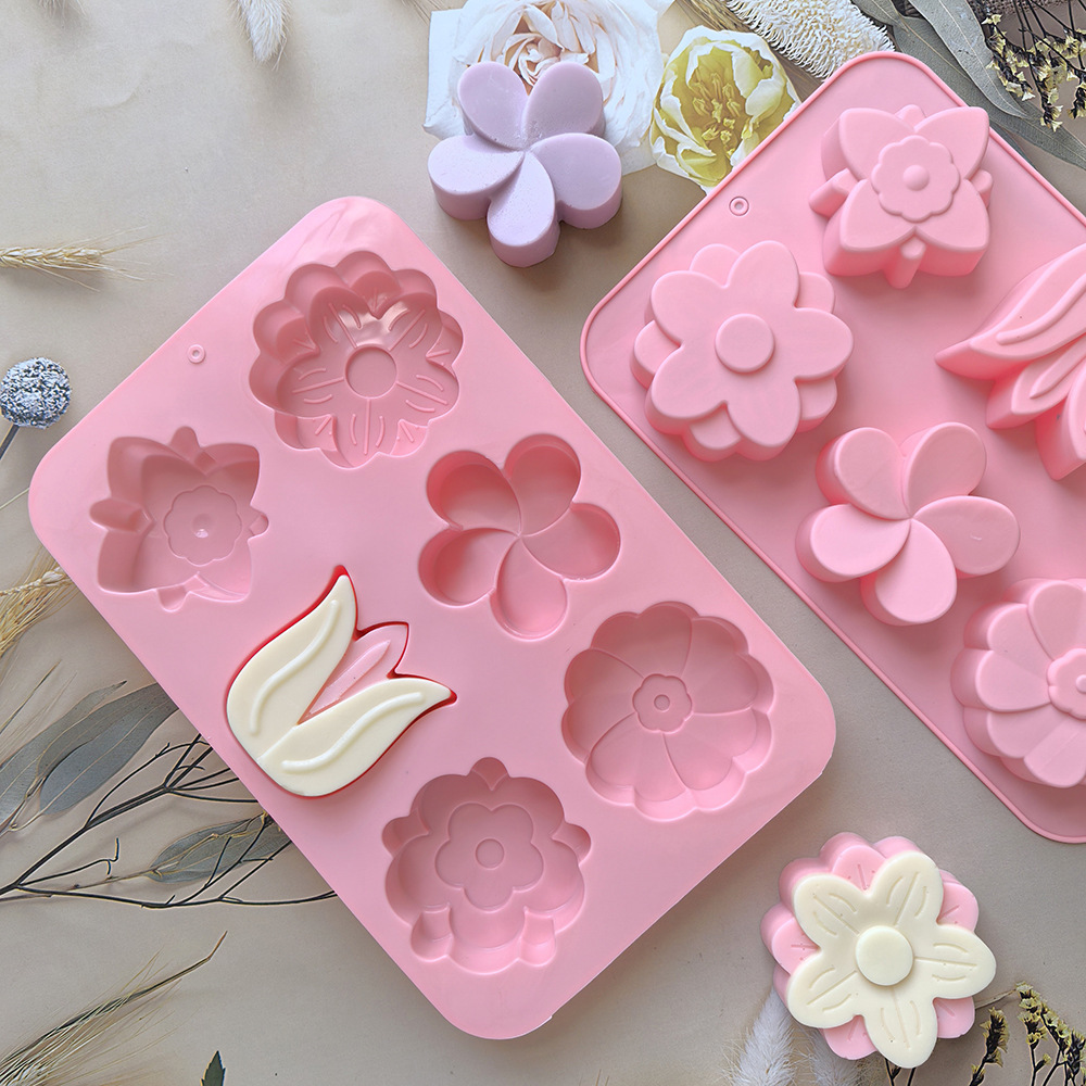 Çeşitli Çiçek Şekilli Silikon  - Melt Pour Soap Base incelemesi ve fiyatı