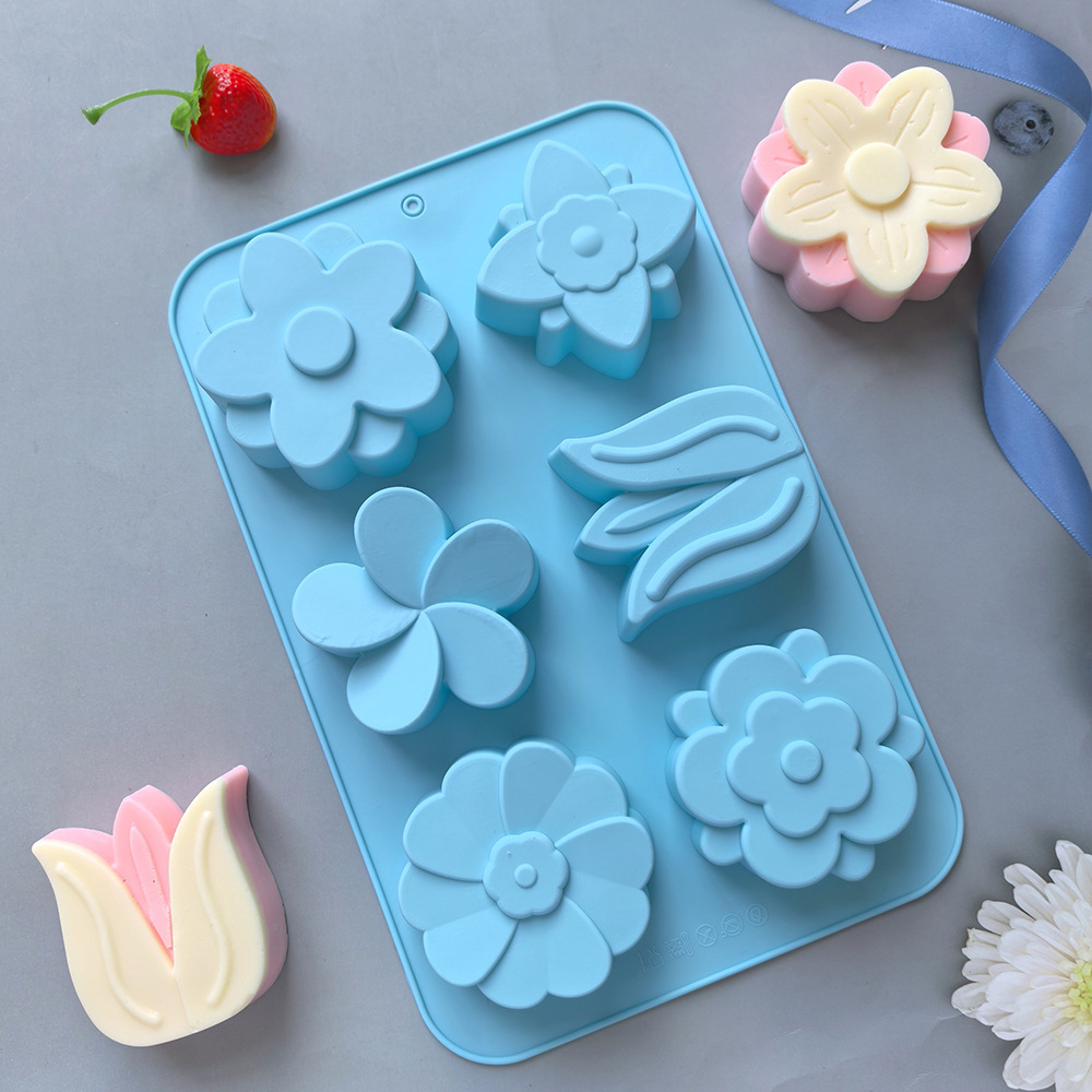 Çeşitli Çiçek Şekilli Silikon  - Melt Pour Soap Base incelemesi ve fiyatı