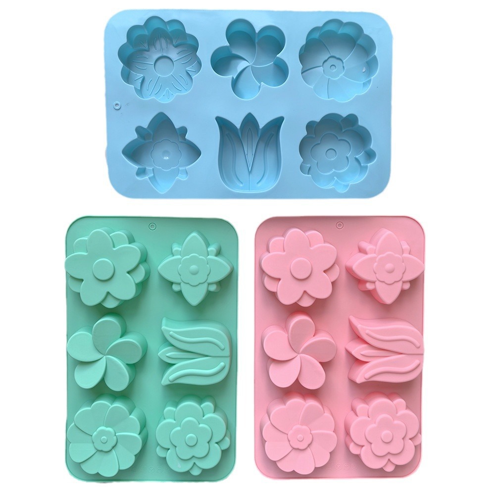 Çeşitli Çiçek Şekilli Silikon  - Melt Pour Soap Base incelemesi ve fiyatı