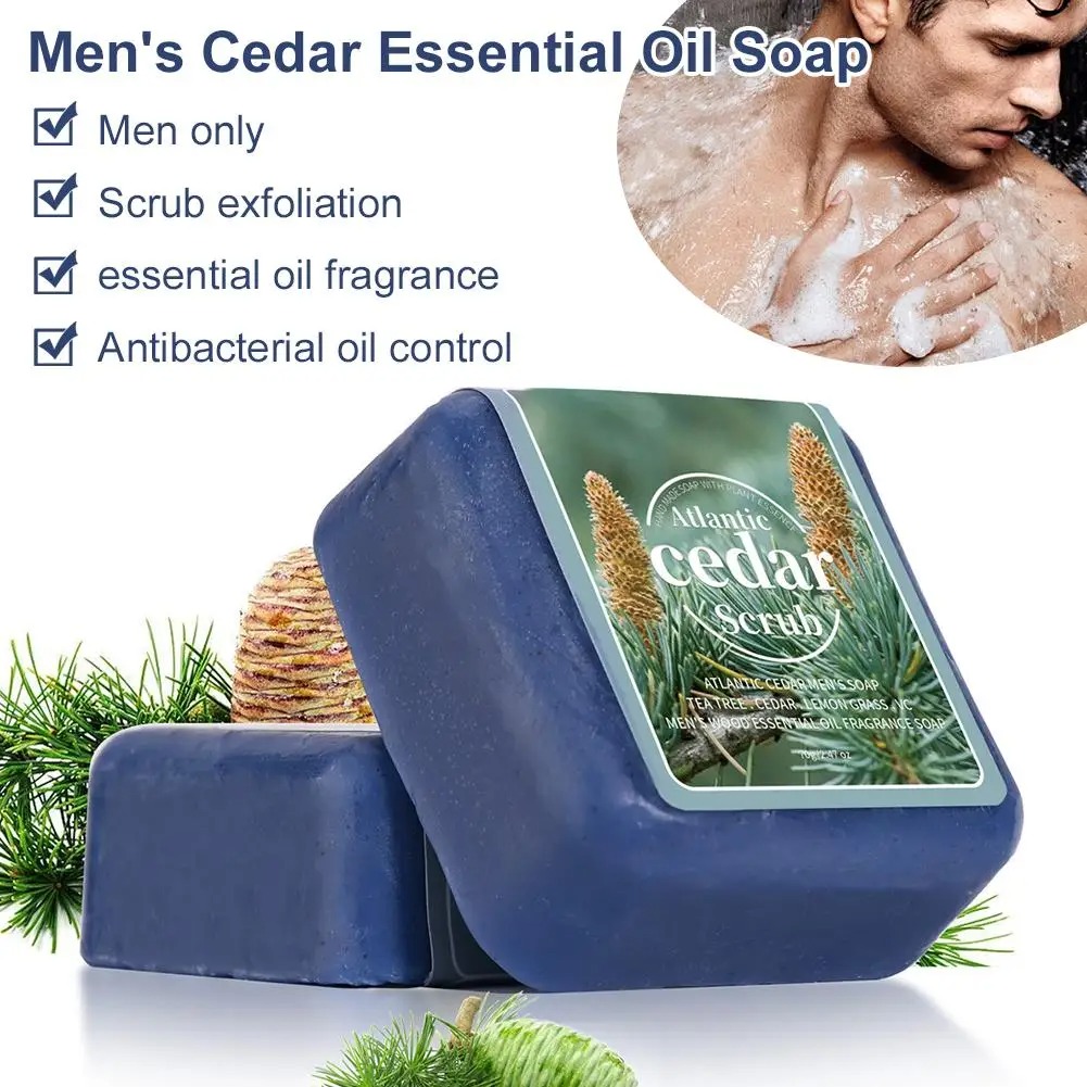 Erkekler için Sedir Esansiyel  - Castor Oil Soap incelemesi ve fiyatı