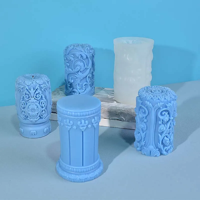 Oyma Roma Sütun Mum silikon ka - Soap Making Art incelemesi ve fiyatı