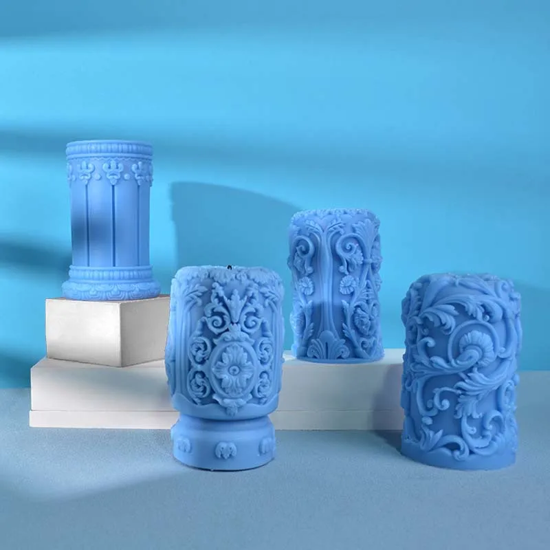 Oyma Roma Sütun Mum silikon ka - Soap Making Art incelemesi ve fiyatı