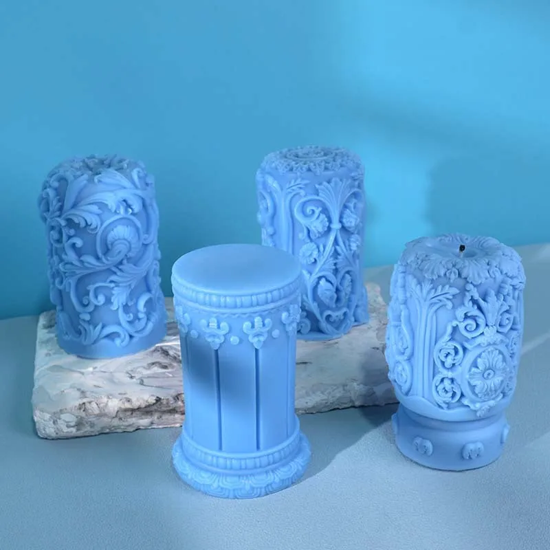 Oyma Roma Sütun Mum silikon ka - Soap Making Art incelemesi ve fiyatı