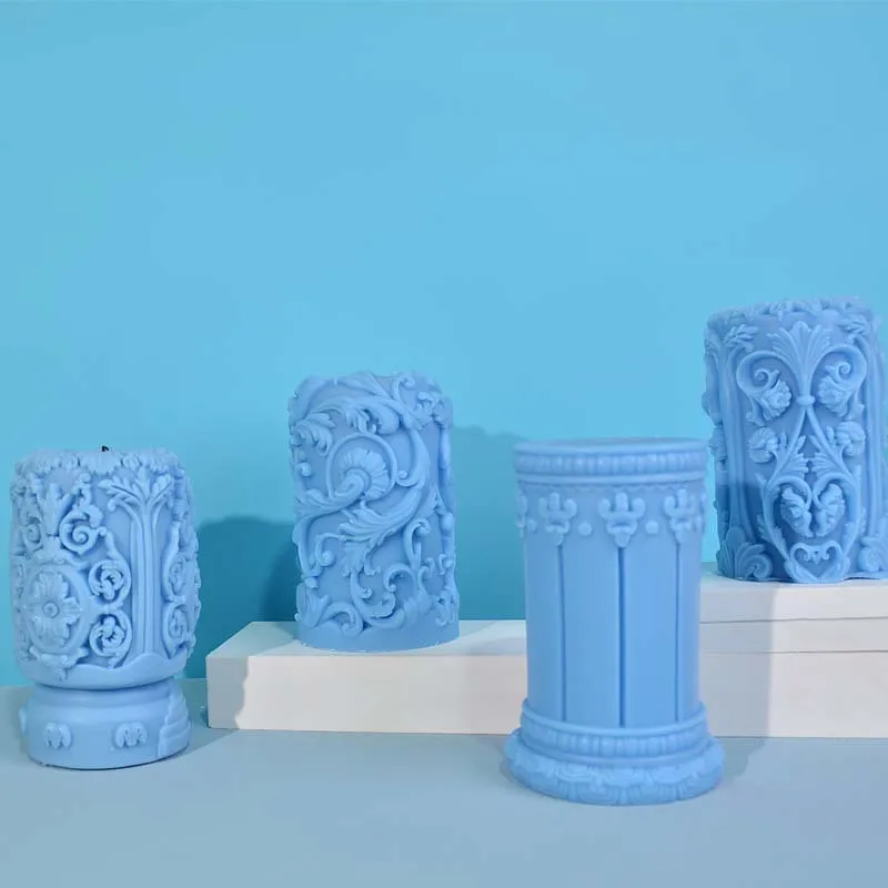 Oyma Roma Sütun Mum silikon ka - Soap Making Art incelemesi ve fiyatı